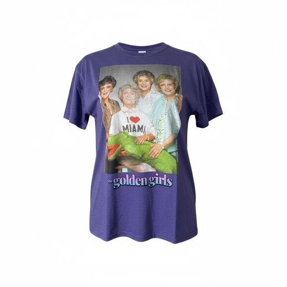 The Golden Girls Retro Graphic Tee Purple Size L - Picture 1 of 4